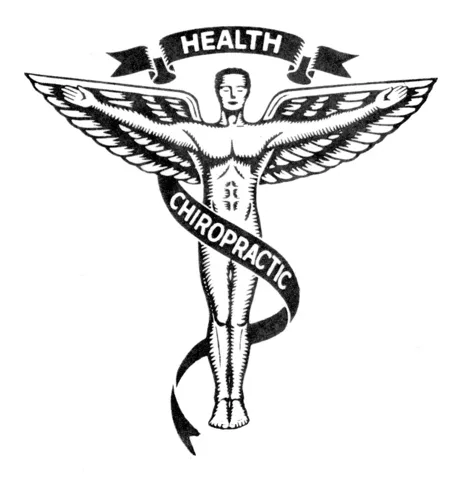 Chiropractic health symbol